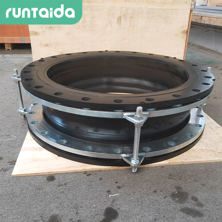 單球體翻邊限位(wèi)橡膠接頭