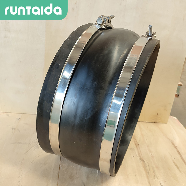 卡箍式可（kě）曲撓橡膠接頭