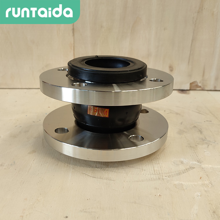 單（dān）球耐酸堿橡膠軟接頭